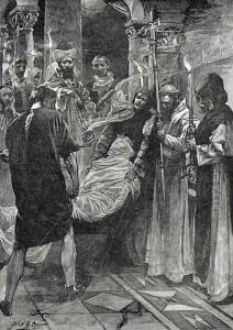 The Burial of King Ethelbert of Kent by John Henry Frederick Bacon