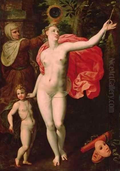 Venus and Cupid, Allegory of the Truth - view 1
