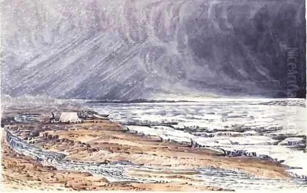Thunderstorm near Point Ogle - view 1