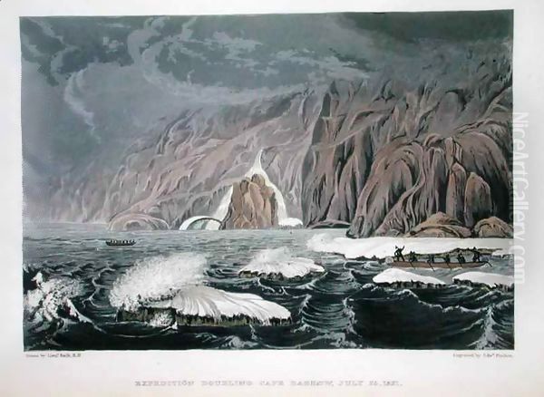 Expedition doubling Cape Barrow - view 1