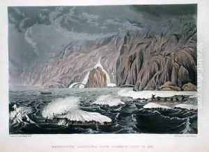 Expedition doubling Cape Barrow by Sir George Back