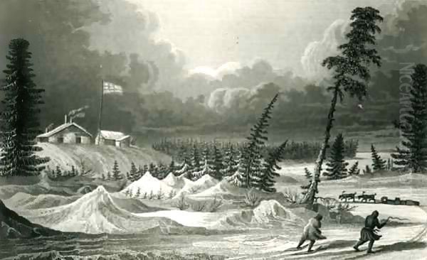 Winter View of Fort Franklin - view 1