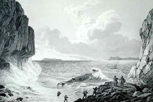 Expedition Landing in a Storm by Sir George Back
