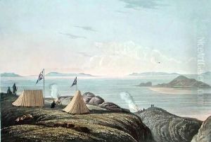 View of the Arctic Sea from the Mouth of the Coppermine River, Midnight by Sir George Back