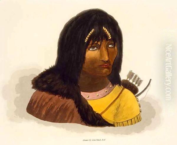 Portrait of a Stone Indian - view 1