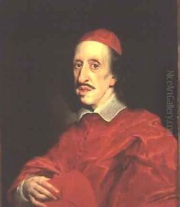 Portrait of Cardinal Leopold de Medici by Giovanni Battista (Baciccio) Gaulli