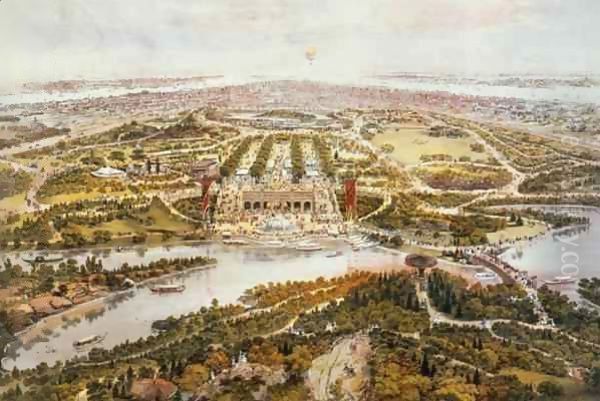 Central Park, Summer, Looking South - view 1