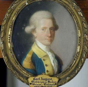 Carl August, the Grand Duke of Saxe-Weimar-Eisenach