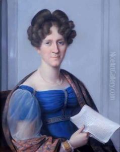 Ida, wife of the Duke of Sachsen-Weimar-Eisenach by Johann Philipp Bach
