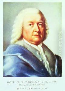 Portrait of Johann Sebastian Bach (1685-1750)