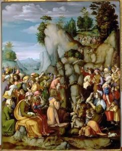 Moses Striking the Rock