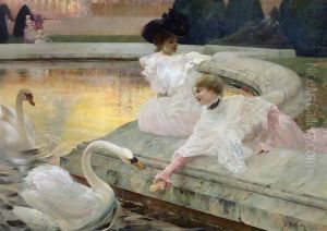 The Swans by Joseph-Marius Avy
