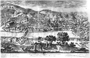 The taking of Heidelberg on 22th May 1693