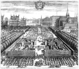 Royal garden of Stockholm by Johannes Van den Aveele