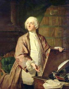 Victor Riquetti (1715-89), Marquis of Mirabeau by Jacques-Andre-Joseph Aved