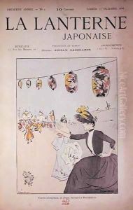 Cover of the 1st issue of 'La Lanterne Japonaise' by Georges Auriol