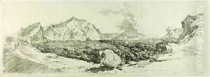 The Crater of Vesuvius