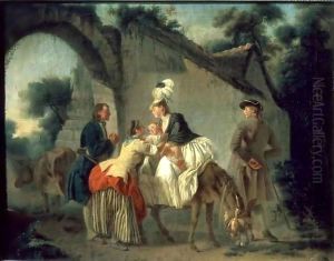 Farewell to the Nursemaid by Etienne Aubry