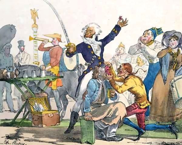 'Toothache', caricature from 'Album Comique de Pathologie' - view 1