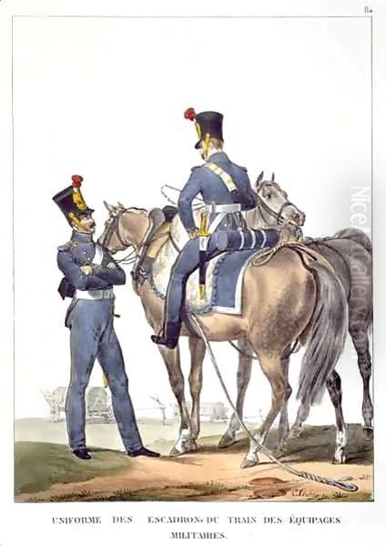 Uniforme des Escadrons du Train des Equipages Militaires - view 1