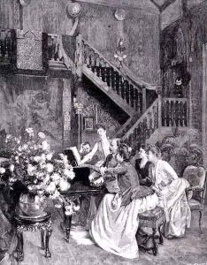 Studying the Music by Albert Aublet
