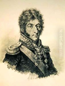 Prince Petr Ivanovich Bagration (1765-1812) by Etienne-Gustave Aubin