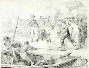 The Nantes Drownings in 1793 by Joseph Aubert