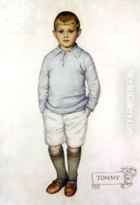 Portrait of Tommy by Maud Tindal Atkinson