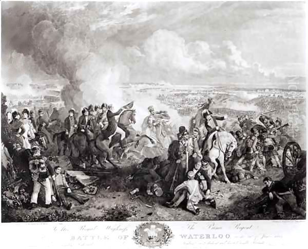 The Battle of Waterloo - view 1