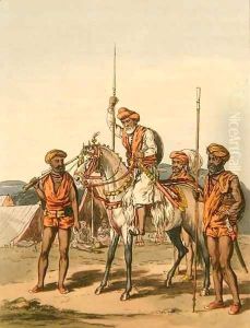 A Muhunt and Gosaeens by John Augustus Atkinson