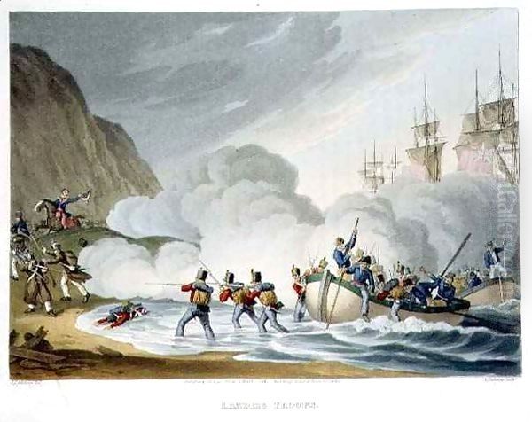 Landing Troops - view 1