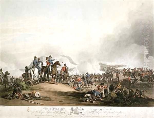Battle of Salamanca on 22nd July 1812 - view 1