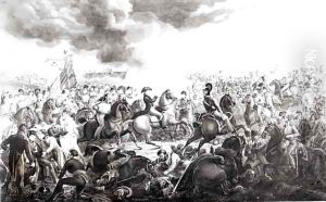 Wellington at the Battle of Waterloo by John Augustus Atkinson