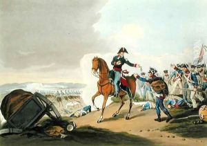 The Prince of Orange at the Battle of Waterloo by John Augustus Atkinson