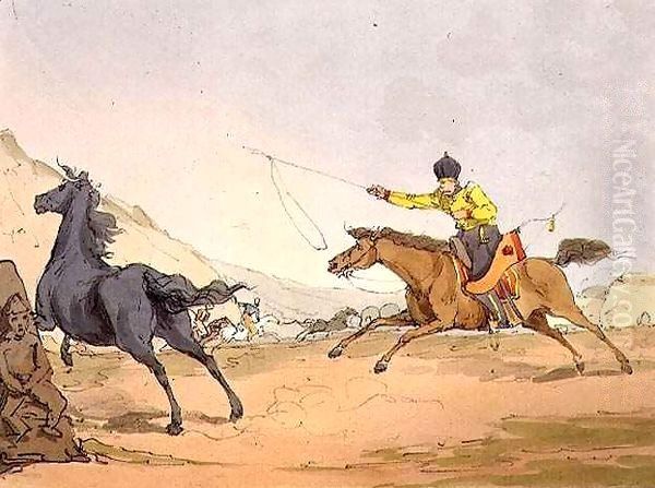 Tartars Catching Horses - view 1