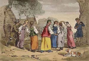 Village Amusements by John Augustus Atkinson