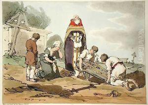 Burial by John Augustus Atkinson