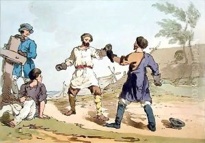 Boxing by John Augustus Atkinson