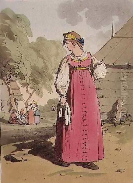 Peasant Girl - view 1