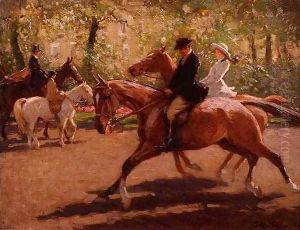 Riders in Rotten Row by John Atkinson