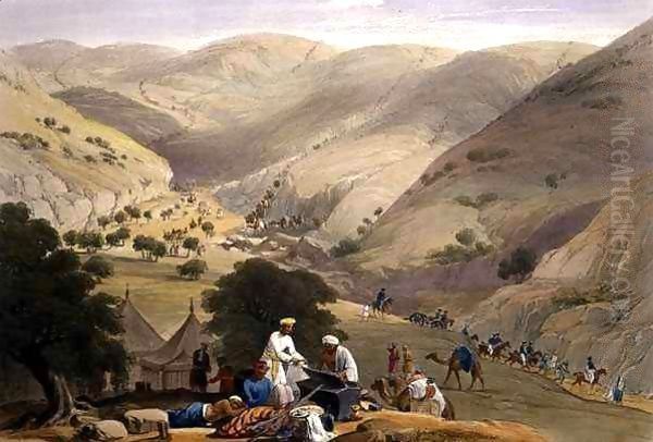 The Third Descent of the Koojah Pass - view 1