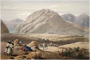 View of the Baba-Naunee Mountain, from 'Sketches in Afghaunistan'