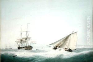 A Brig and a Cutter