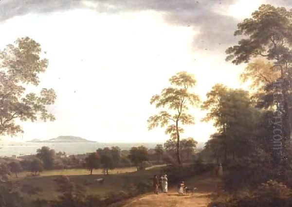 Dublin Bay from Mount Merrion Park - view 1