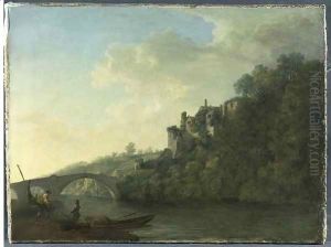 Lismore Castle from the West by William Ashford