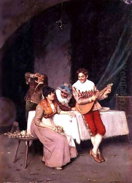 The Bashful Flower Seller - view 1
