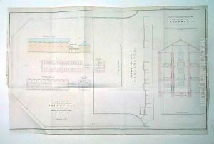 Range of Solitary Cells Erected at the Female Factory at Parramatta, New South Wales