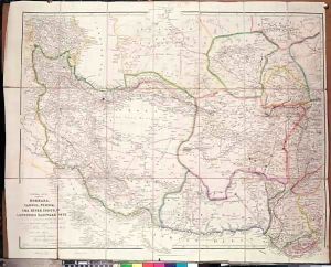 Map of Central Asia Map of Central Asia
