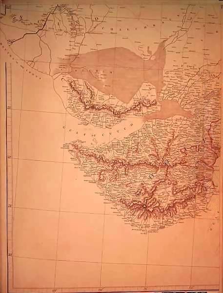 Map of Western India - view 1