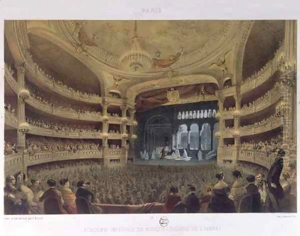 Academie Imperiale de Musique, Paris - view 1